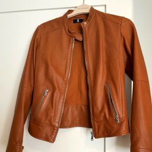 Womens 8 Brand Leather Jacket